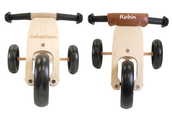 Optional: Namensgravur und/oder Lenkerpolster