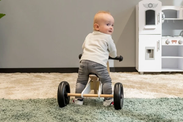 Umrüstbar vom Dreirad zum Zweirad