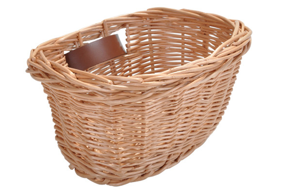 Optional: Weidenkorb am Lenker