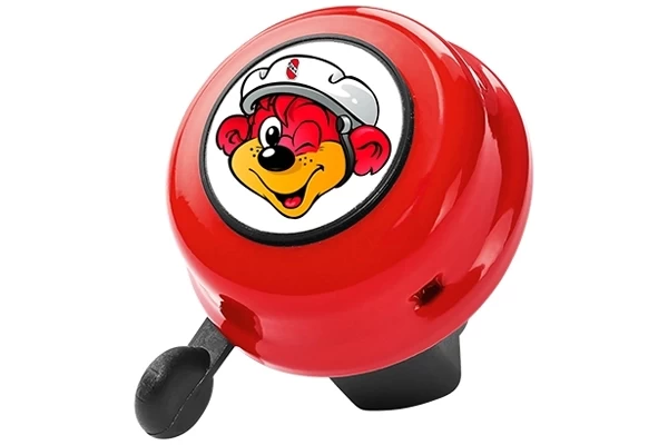Glocke für Laufräder rot
