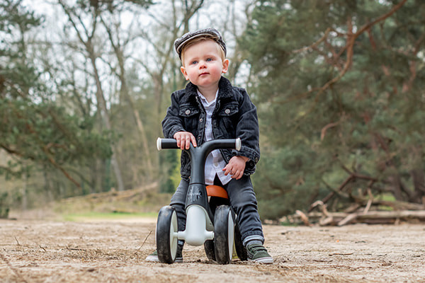 Ein Laufrad mit spielerischem Design