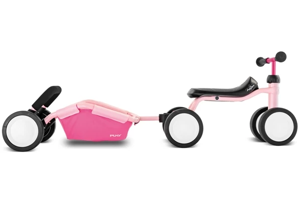 Kann als Laufwagen oder als Anhänger verwendet werden