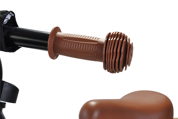 Höhenverstellbarer Sattel und Lenker