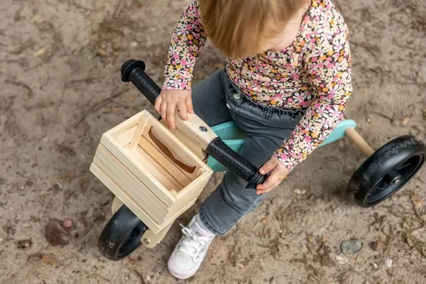 Optional: Holzkiste für die Lenker