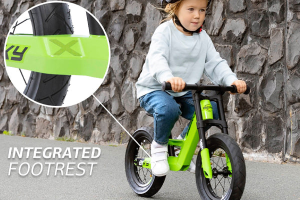 Integrierte Fußstützen