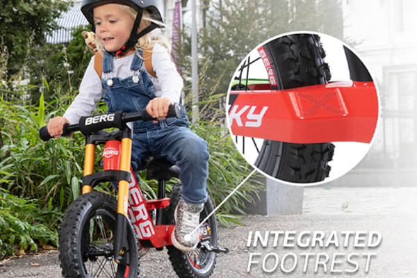 Integrierte Fußstützen