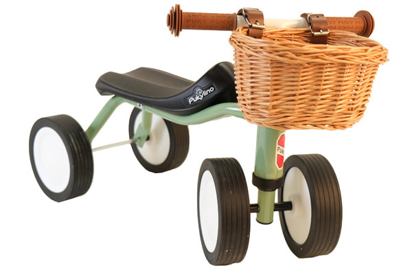 Optional: Weidenkorb am Lenker