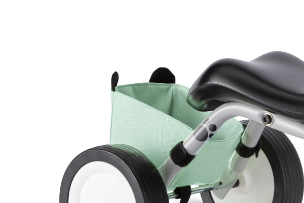 Inklusive Korb auf der Rückseite