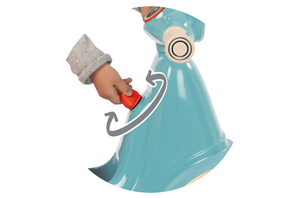 Mit einem Schlüssel