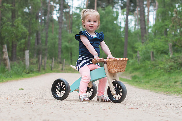 Optional: Weidenkorb am Lenker