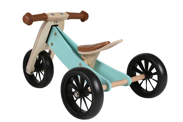 Als Dreirad mit niedrigem Rahmen