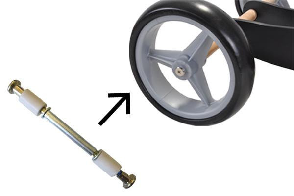 Geeignet für Räder mit grauen Speichenfelge