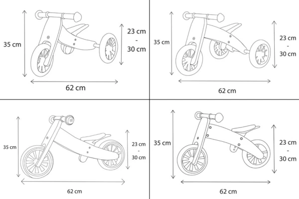 Die Stände und Abmessungen