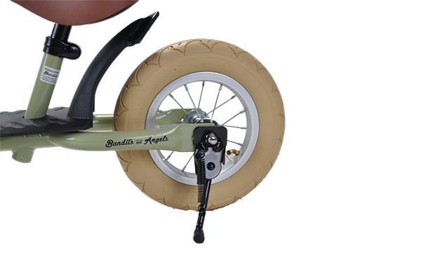 Für die Starter Laufräder von Bandits & Angels.