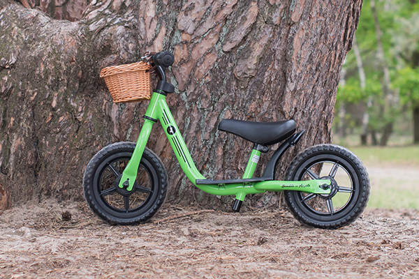 Ideales Laufrad für draußen.