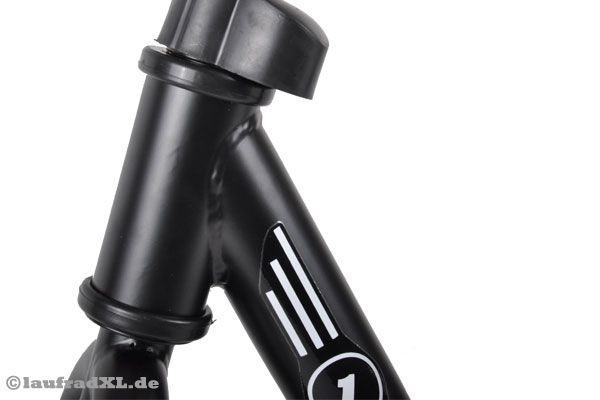 Höhenverstellbarer Lenker.