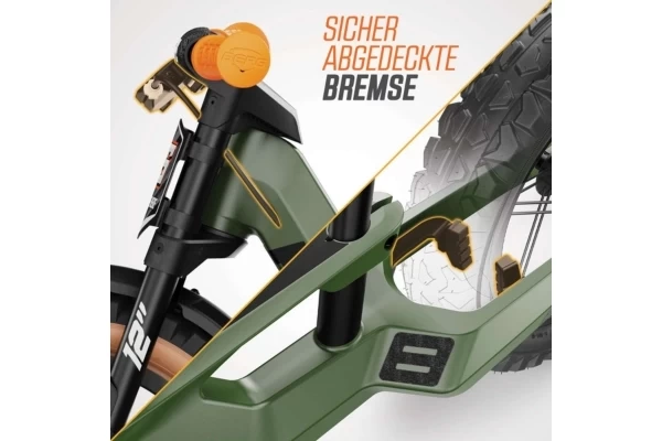 Laufrad mit Handbremse