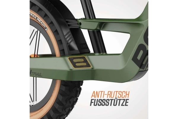 Integrierte rutschfeste Fußstützen