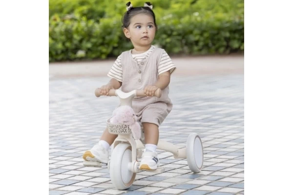 Mit (abnehmbarem) Korb vorne