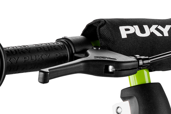 Mit Handbremse und Puky Lenkerpolster