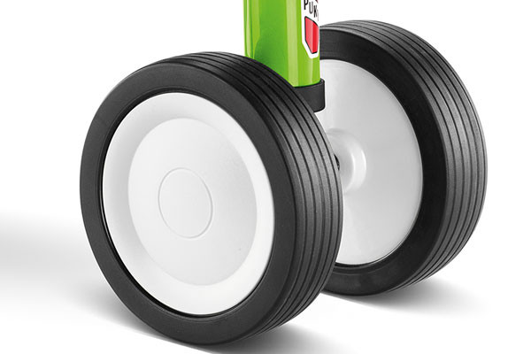 Geräuscharme Räder.