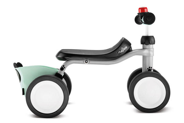 Mit geräuscharmen Rädern