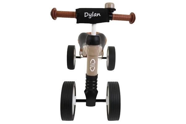 Optionaler Lenkerpolster mit eigenem Namen