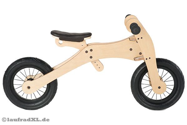 Multifunktional: Der Rahmen ist niedrig und hoch montierbar.