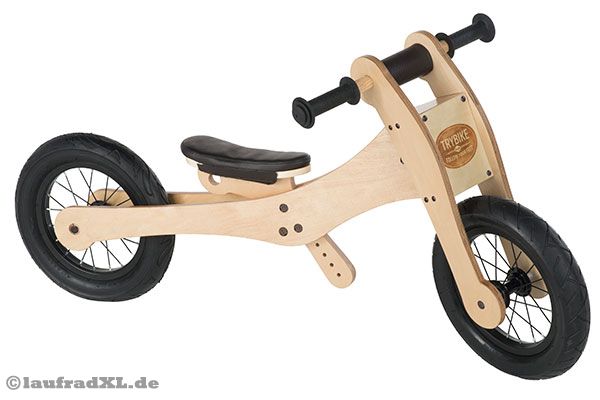 Für Kinder ab 2 Jahren als Zweirad zu verwenden.