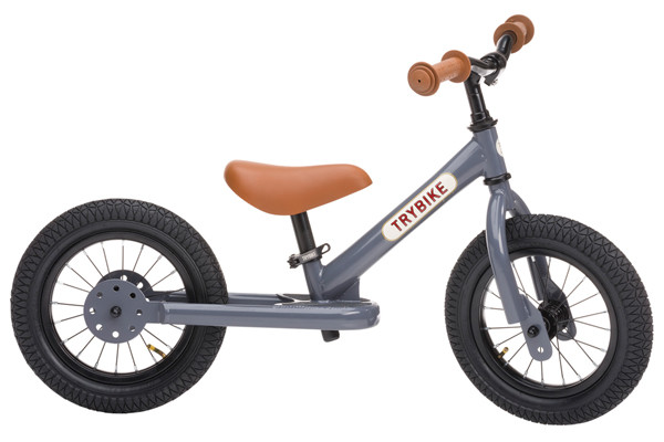 Trybike Stahl vintage grau ab 2 Jahren.