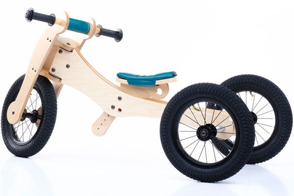 Die breiten Luftreifen bieten hohen Fahrkomfort.