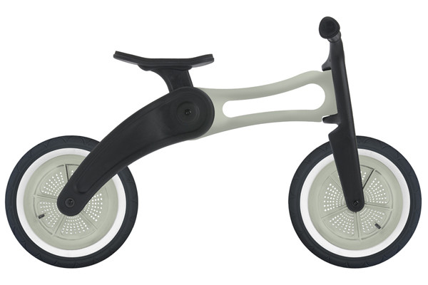 Wishbonebike RE2 Raw Postion 3: hohes Zweirad.