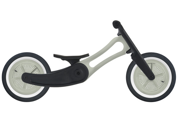 Wishbonebike RE2 Raw Postion 2: niedriges Zweirad.