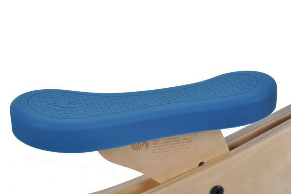 Wishbonebike Sitzpolster in Blau.