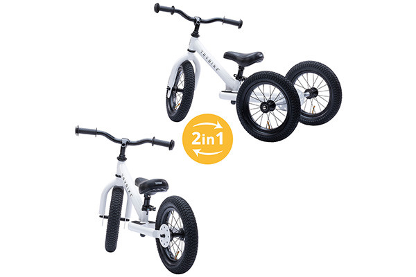 Dreirad und Laufrad in 1