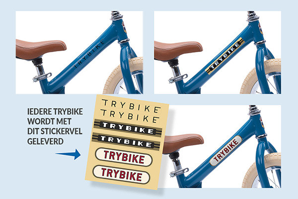 trybike vintage blue
