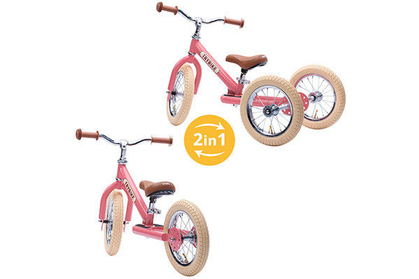 Dreirad und Laufrad in 1